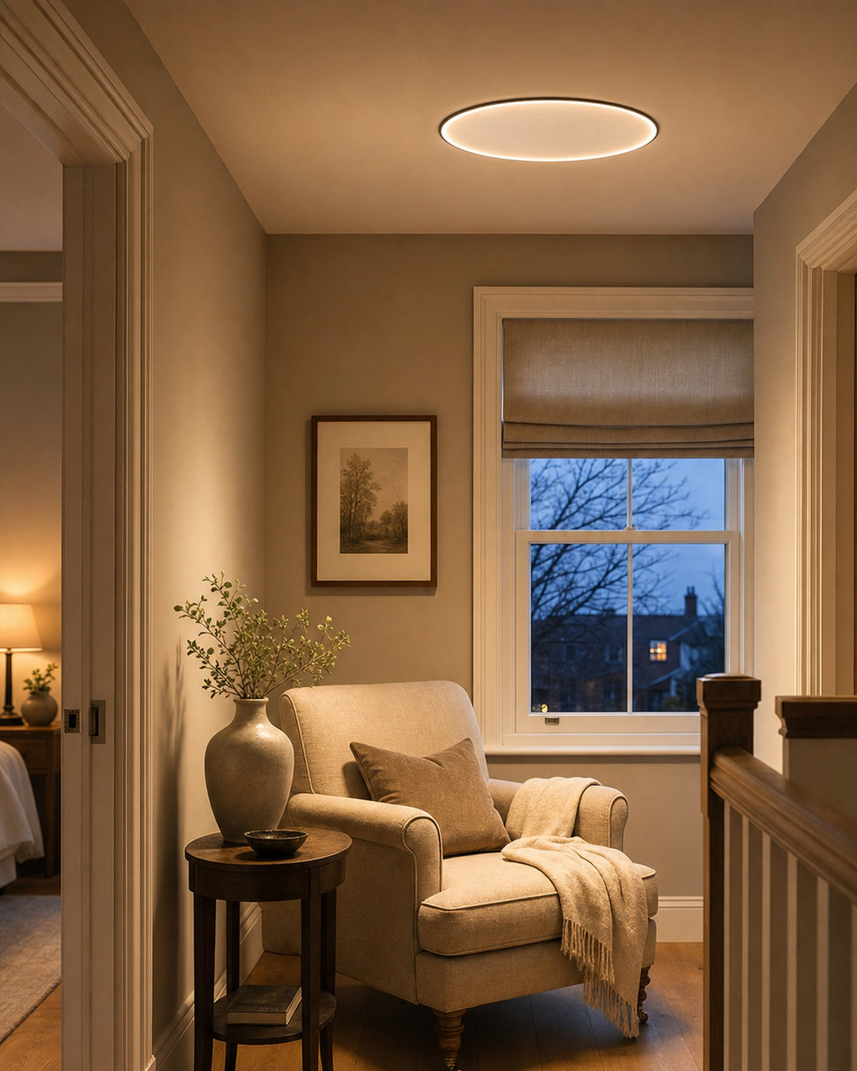 Quasso Flush Ceiling Light