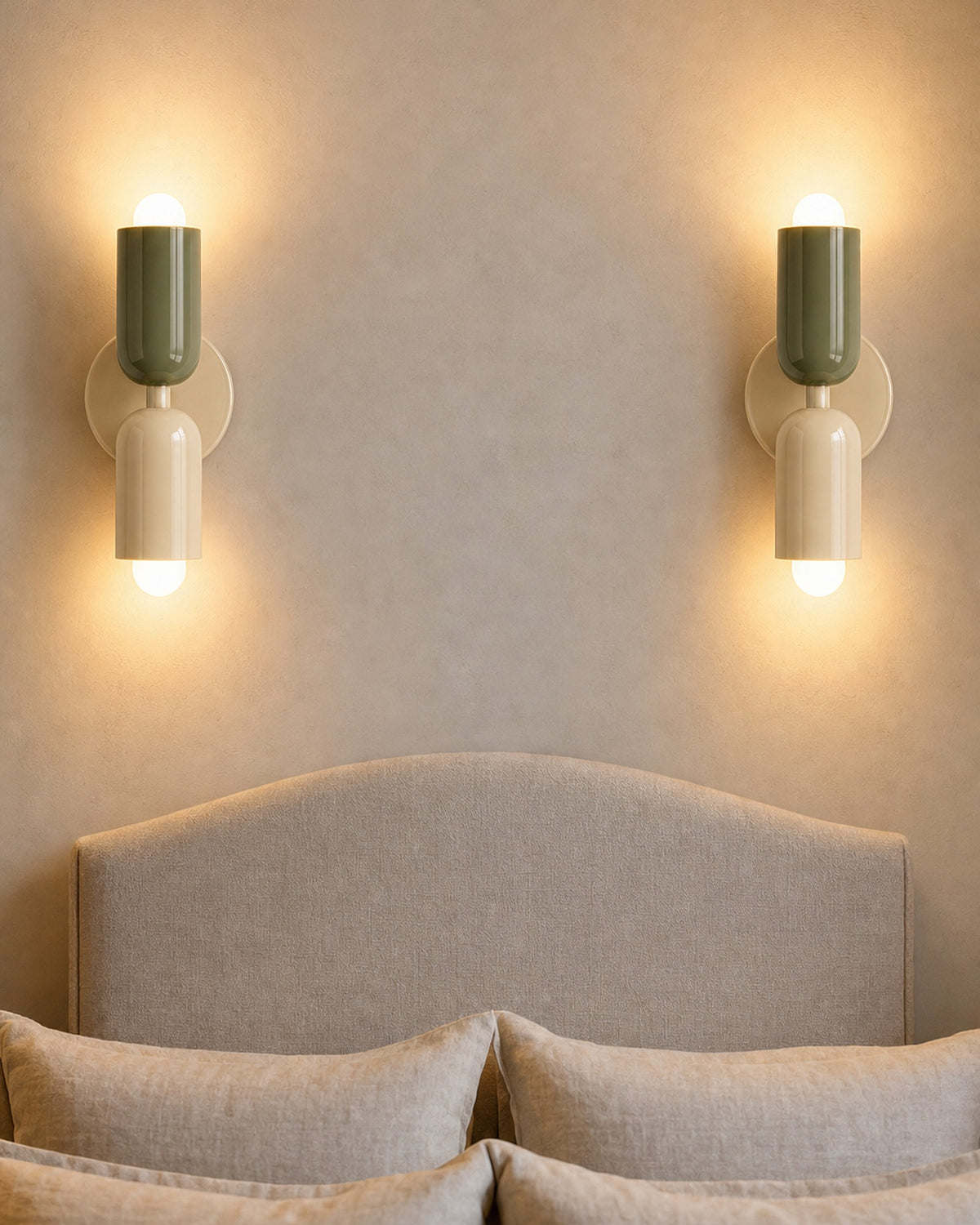 Pick a colour for the room. A pair for the wall.