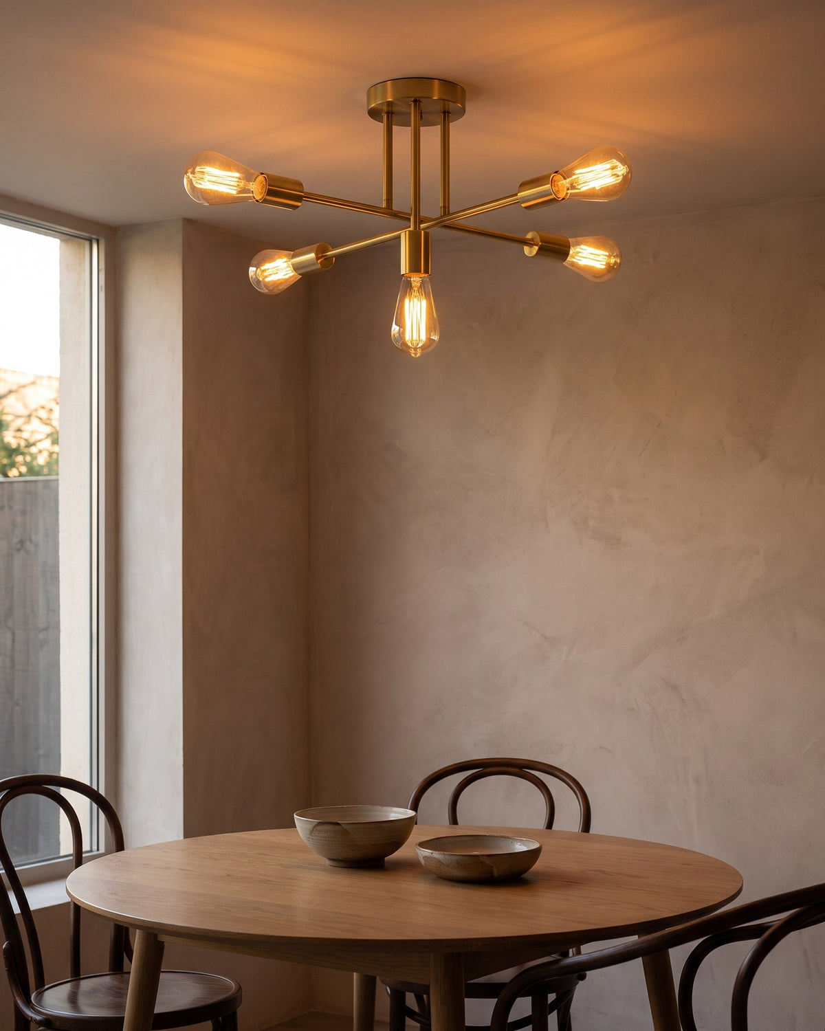 Nordic Sputnik 6-Light Ceiling Light