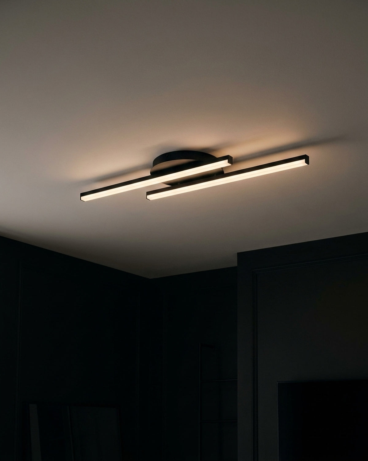 Modern LED Long Oval Flush Ceiling Light